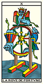 X LA ROVE DE FORTVNE • Tarot de Marseille Edition Millennium 2022