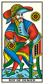 ROY DE DENIER • Tarot de Marseille Edition Millennium 2022